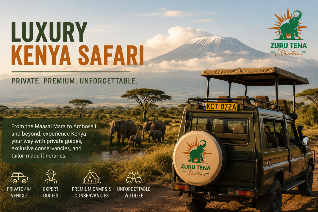 luxury kenya safari zuru tena adventures